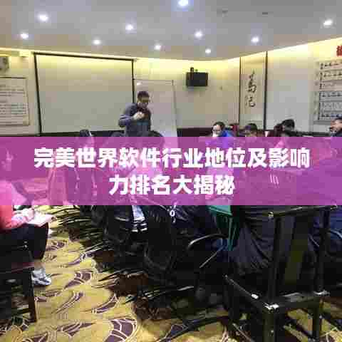 完美世界软件行业地位及影响力排名大揭秘